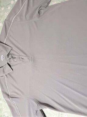 Callaway Gray Performance Polo with Subtle Logo